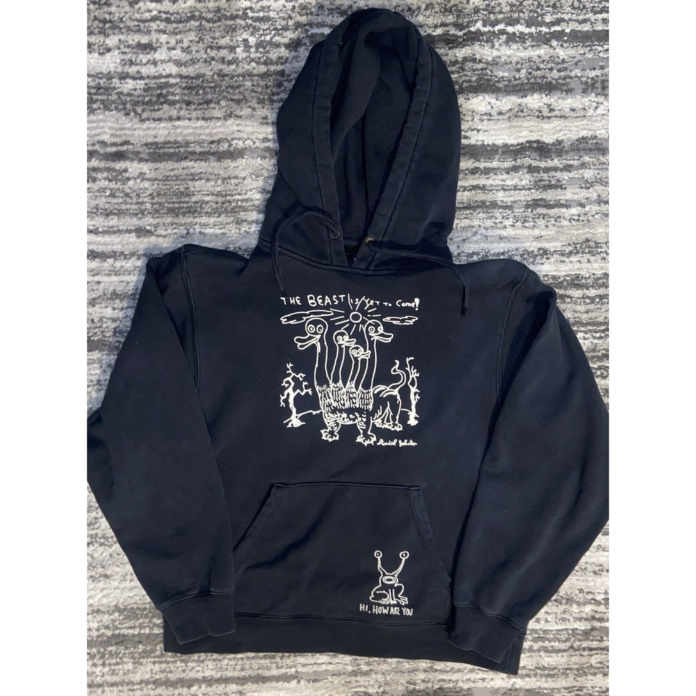 Men's Vans X Daniel Johnston 'The Beast Has Yet To Come' Hoodie. Size S.